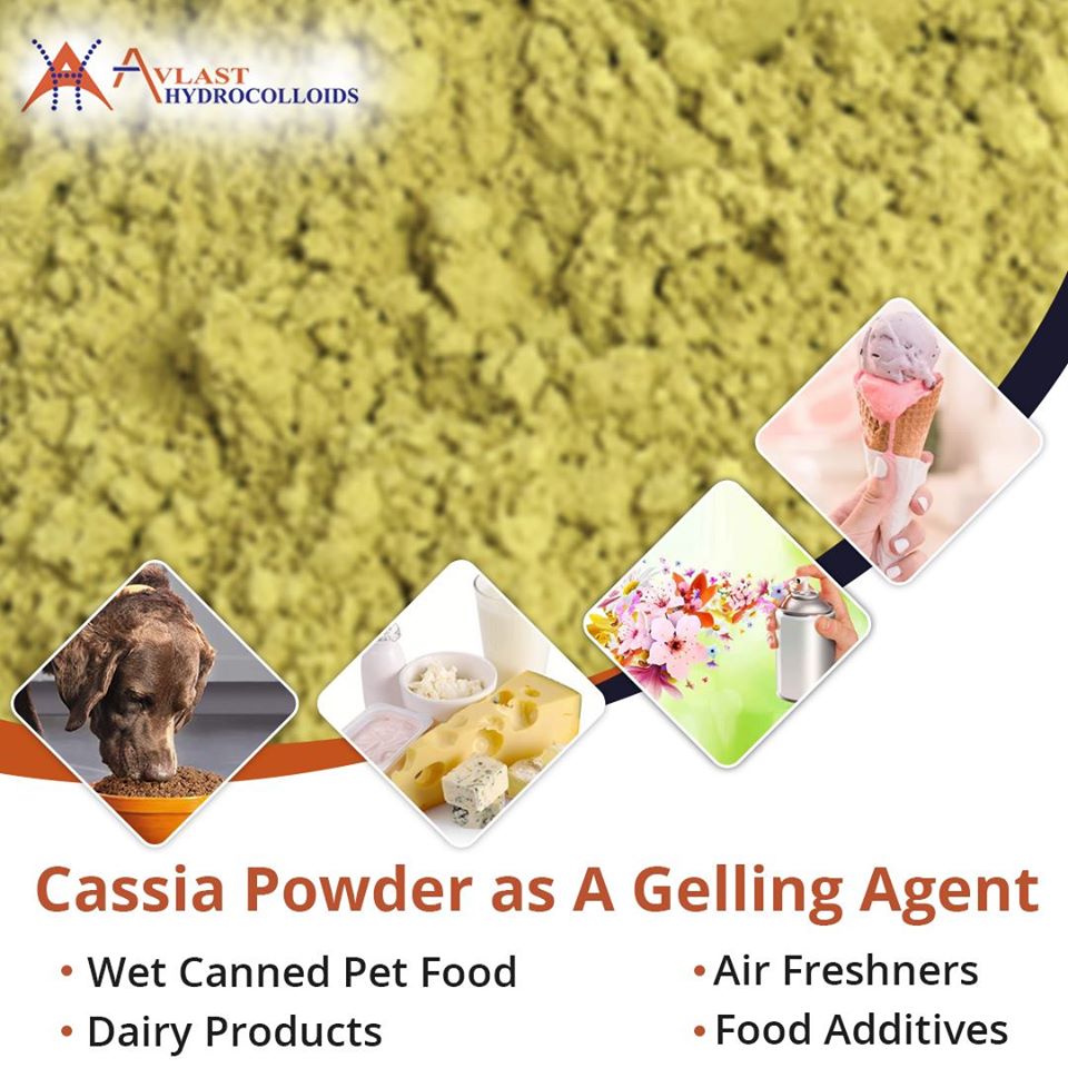 Cassia Powder as A Gelling Agent