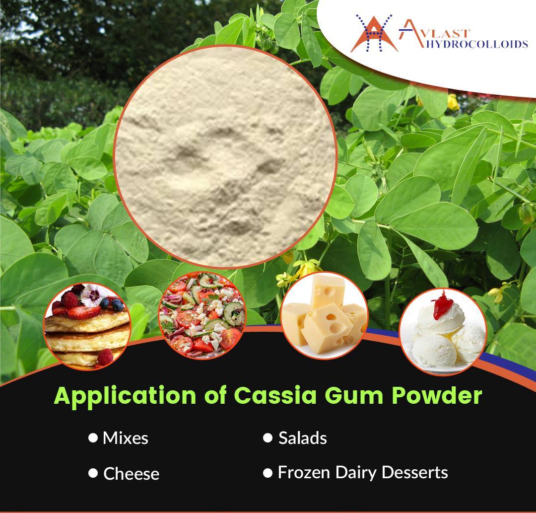 Application of Cassia Gum Powder