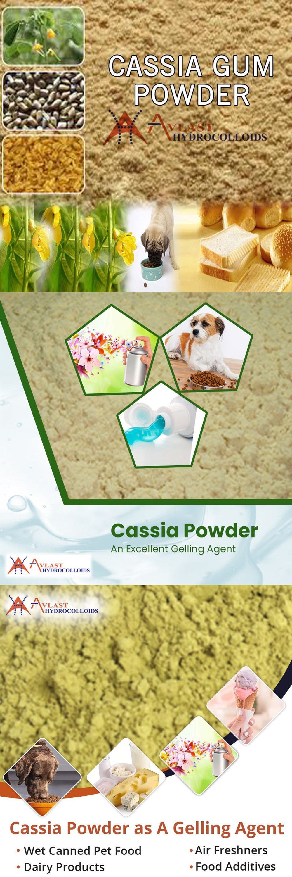 Cassia Gum Powder Usage in Preparing Air Fresheners