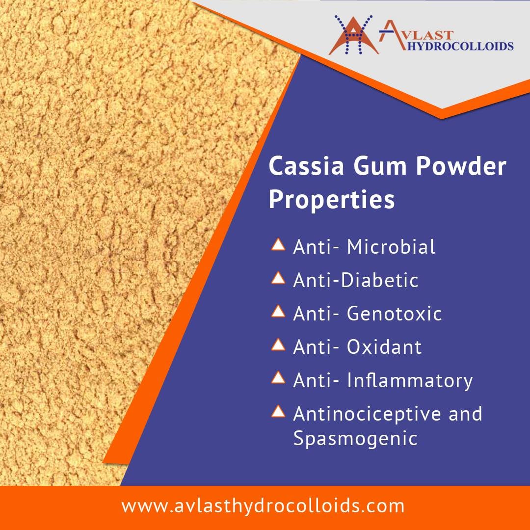 Cassia Gum Powder Properties