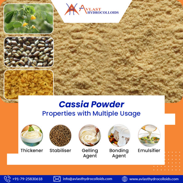 Cassia Powder Properties with Multiple Usage