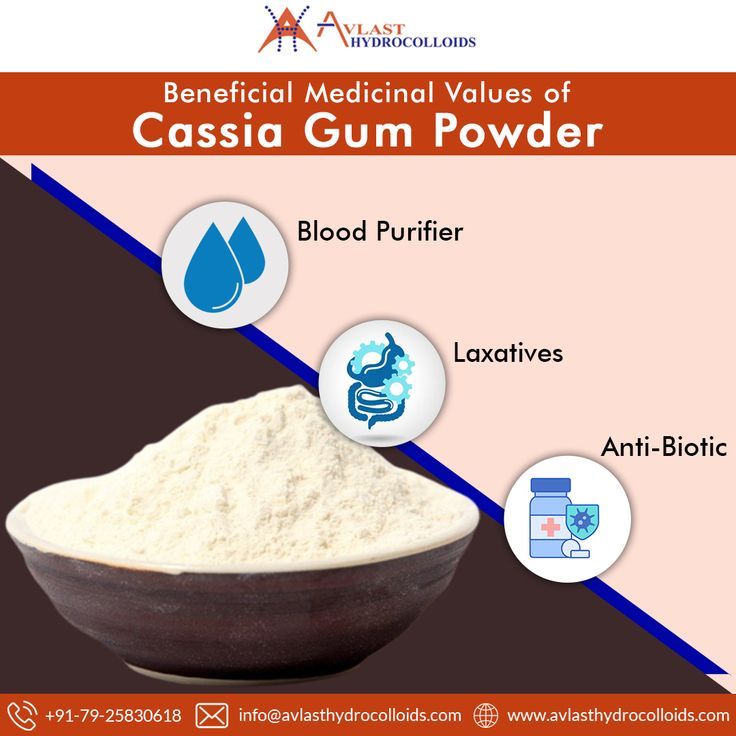 Medicinal Benefits of Cassia Gum Powder
