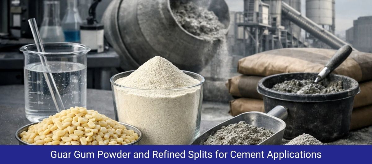 Fast Hydration Guar Gum Powder for Brine-Based Drilling Fluids