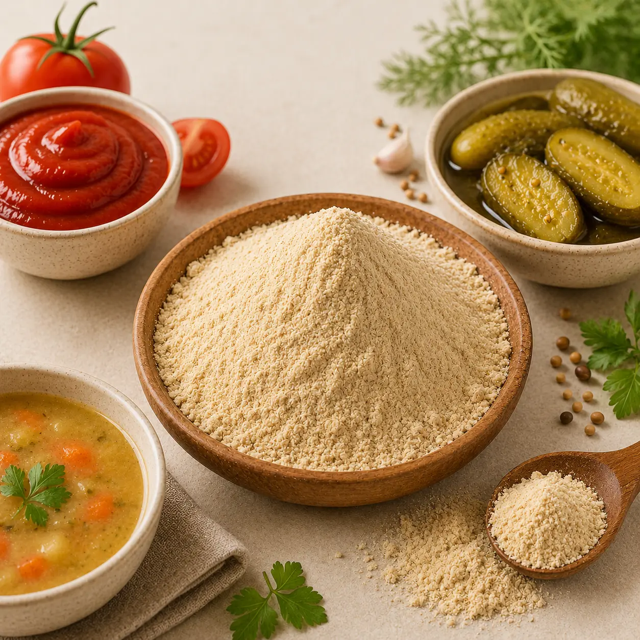 Processing plant optimizing viscosity features across multiple food groupings