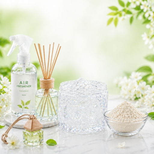 Cassia Gum Air Freshener Gel Application